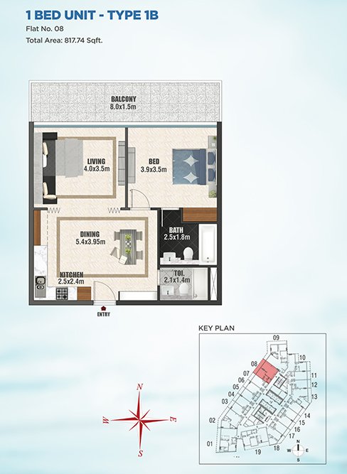 BAYZ floor plan 1