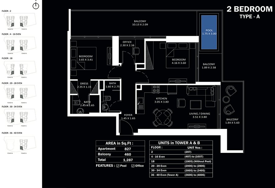 ELITZ 3 floor plan 1
