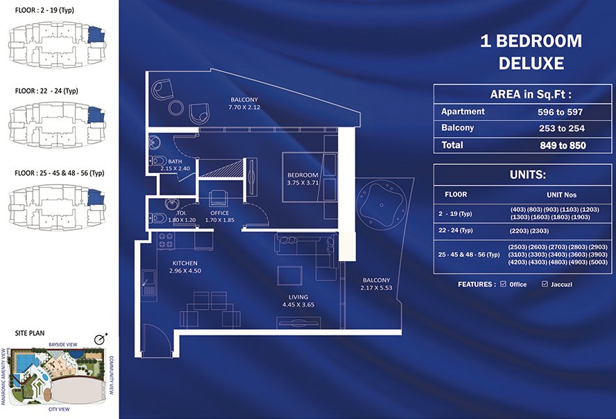 FASHIONZ floor plan 1