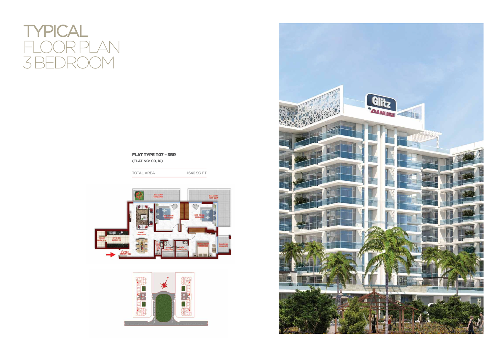 Glitz 1 floor plan 1