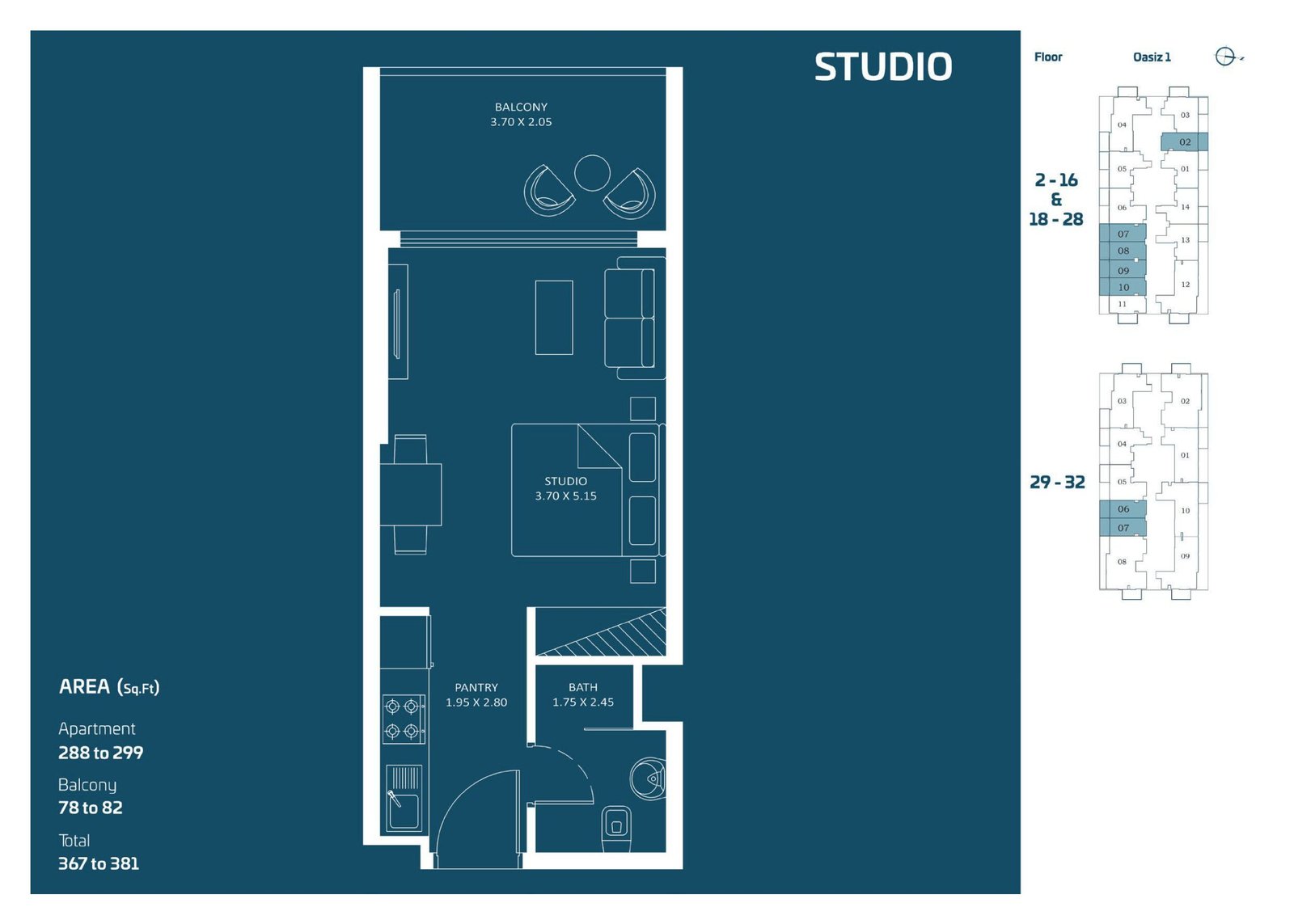 Oasiz floor plan 1