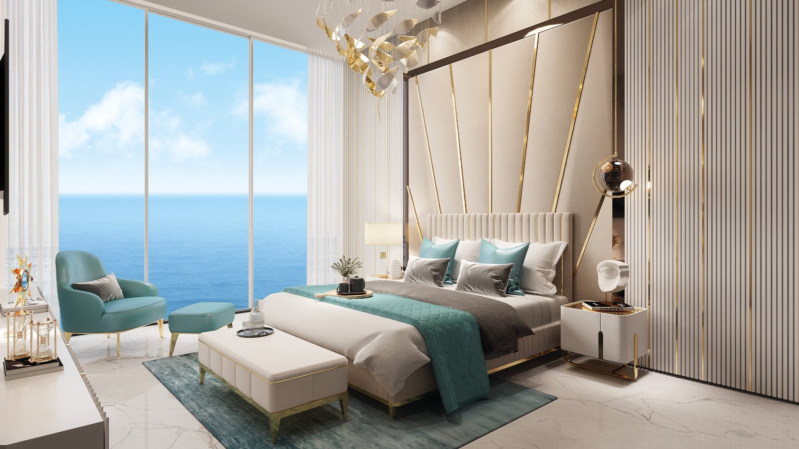Oceanz — Bedroom