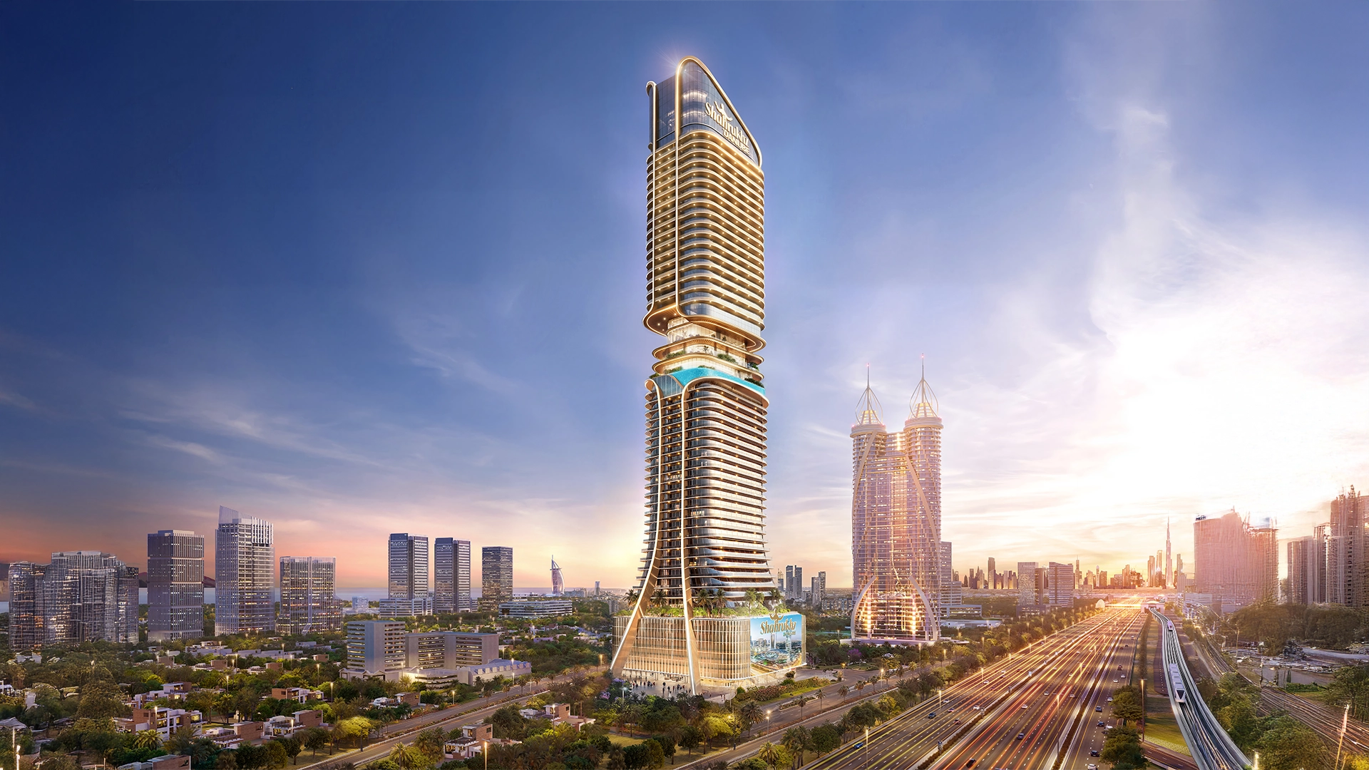 Sheikh Zayed Road, a Danube Properties location